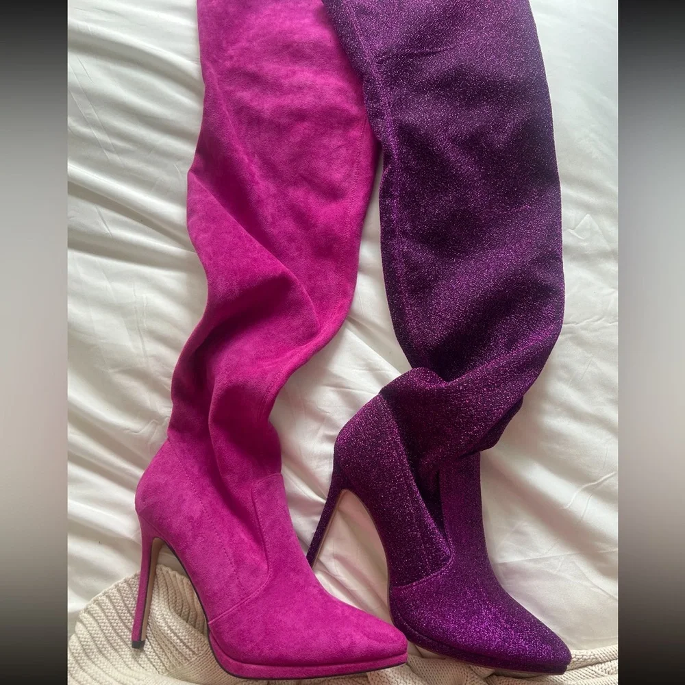 💕 ShoeDazzle Boots (WIDE CALF) - Picture 3 of 3